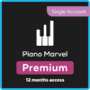 Piano Marvel Premium 12 Month (1 account)