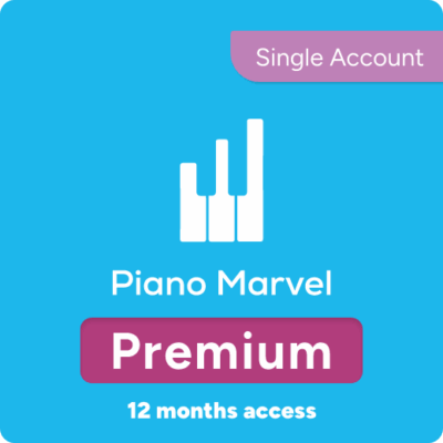 Piano Marvel Premium 12 Month (1 account)