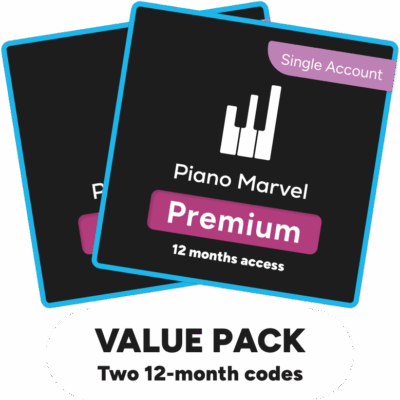 Value Pack: Two 12 month codes